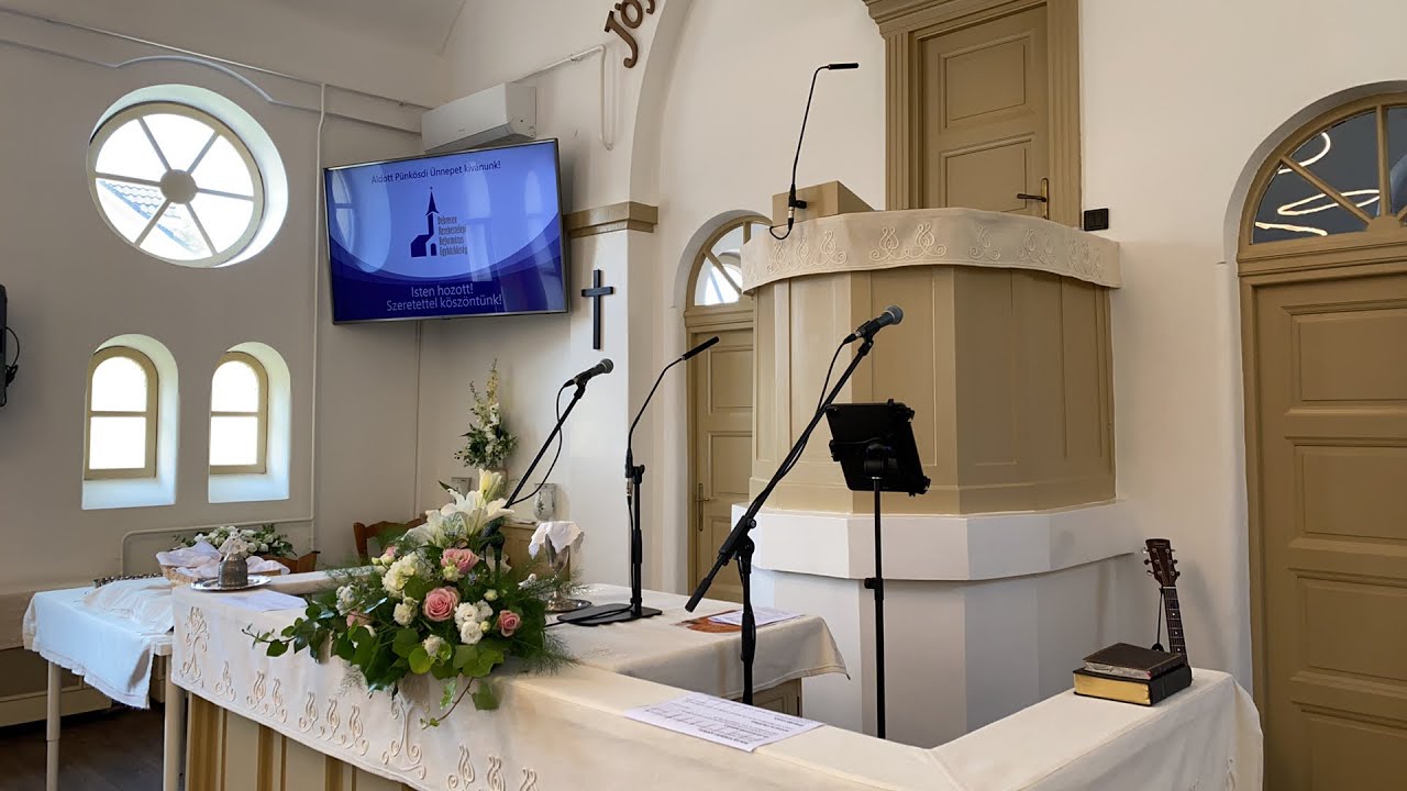 Mennyei irányítás alatt: úgy ahogy a Lelek adja! - Pünkösdi Istentisztelet - 2023.05.28. 10 óra