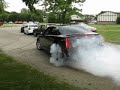 Cadillac STS Burnout