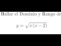 Funciones: Dominio y rango