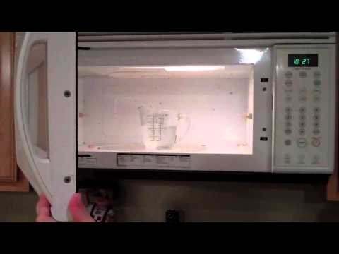 how to clean microwave vent