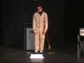 World's Fastest Costume Change (with no cover!) Magician