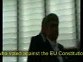 Protest in EU Parliament