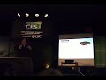 Toshiba TDP-EW25U projector at CES 2008