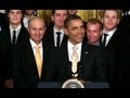 President Obama honors the 2011 World Champion Boston Bruins