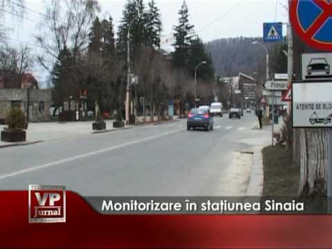 Monitorizare în staţiunea Sinaia