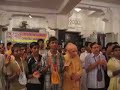 Tulasi aroti in ISKCON Mayapur temple