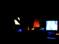Mixing, DMX lighting + trippy visuals :P