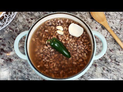Pot Of Pinto Beans Recipe | Frijoles De La Olla Recipe