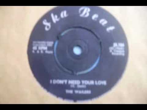 Video de I Don't Need Your Love de Bob Marley & The Wailers