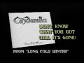 cinderella  dont know what you got till its gone