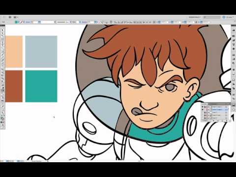 how to live paint in illustrator cs6