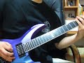 A short speed metal guitar instrumental