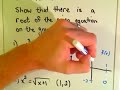 Intermediate Value Theorem Intermediate Value Theorem