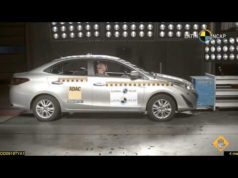 Toyota Yaris prueba de choque por Latin NCAP