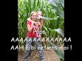 Pops et Bibi dans le champ de ma�s