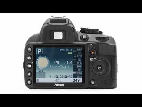 how to adjust shutter speed on nikon d3100