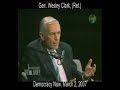 General Wesley Clark explains US Invasion of Iran plans