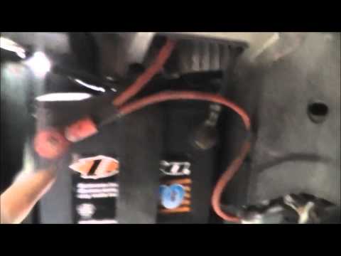 Change Install Battery on a Chrysler Sebring – Location