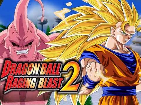 DragonBall Raging Blast 2: SSJ3 Goku VS Super Buu (Live Commentary)