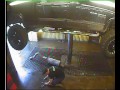 Truck Falls Off Lift In Auto Shop