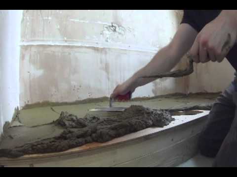 how to fit a quadrant shower tray