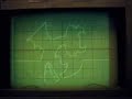 The riddle - on a Tektronix 453 oscilloscope (re-captured)