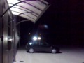 Audi 80Q 390hp vs Subaru WRX STI night drag race