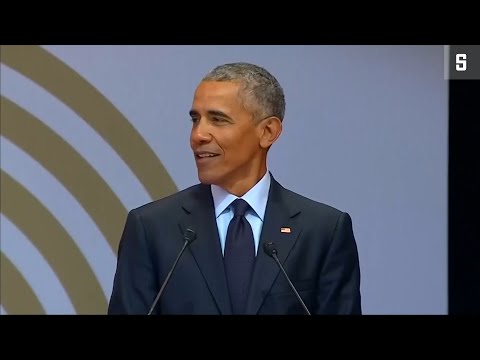 Mandelas 100. Geburtstag: Obama hlt Rede, mit Anspielu ...