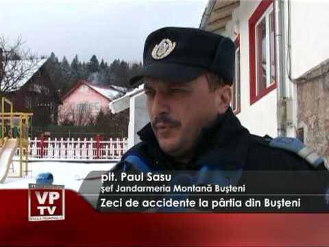 Zeci de accidente la pârtia din Buşteni