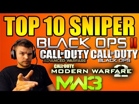 TOP 10 SNIPER #55 | COD MW2, BO1, BO2, MW3 & AW