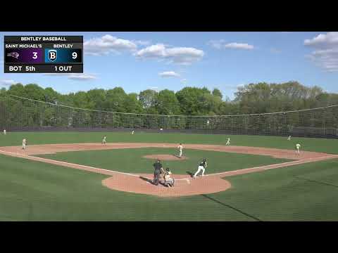 Bentley Baseball vs. St. Michael's (Game 2), May 6, 2023 thumbnail
