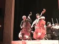 concert donn� mercredi 6 f�vrier 2008 au crr de rouen avec bernard cazauran et esther chen-thiry (contrebasses) et l'orchestre du crr de rouen dirig� par claude brendel.