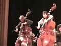 concert donn� mercredi 6 f�vrier 2008 au crr de rouen avec bernard cazauran et esther chen-thiry (contrebasses) et l'orchestre du crr de rouen dirig� par claude brendel.