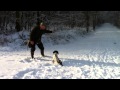 Frank training in the snow 2012