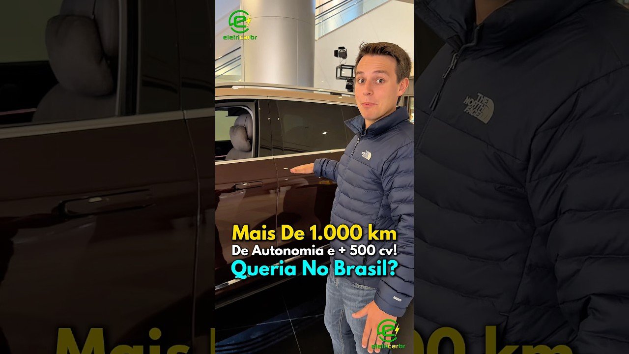 Mais de 1.000 km de Autonomia e + 500 cv! Queria no Brasil?⚡