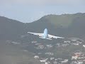 Corsair 747-400 taking off at SXM