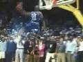 Michael Jordan Leaner dunk in Magic charity game