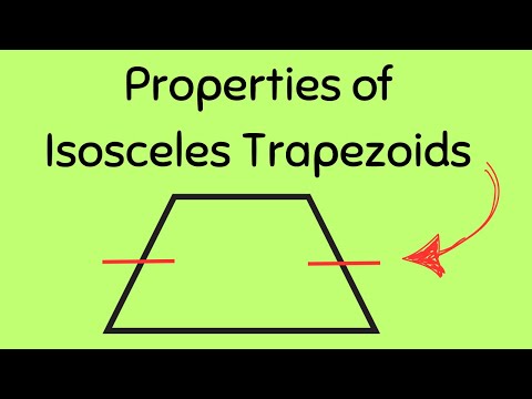 how to prove a quadrilateral is an isosceles trapezoid