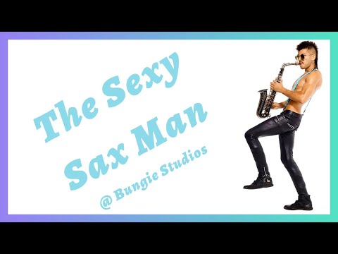 Sexy Sax Man at Bungie Studios and Issaquah HS
