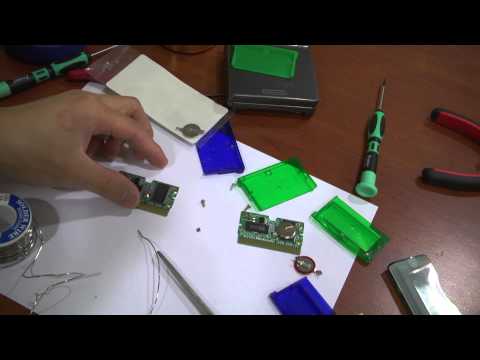 how to replace a gba game battery