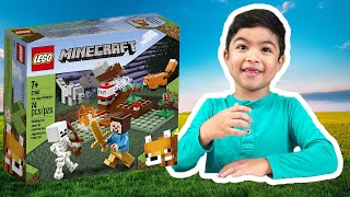 Lets Build LEGO Minecraft The Taiga Adventure w/ Milton