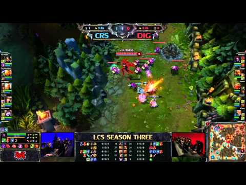 curse - Curse vs Dignitas - LCS 2013 NA Spring W1D1 (English)