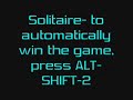 Cheats For Windows XP Games