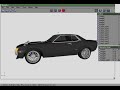 Wings 3d modelled car