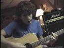 ace and his guitar jam it up in the basement.

it inspires me to write songs.