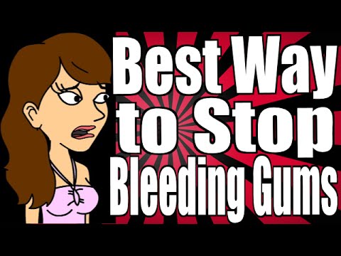 how to stop gum bleed