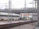 China Train CRH passing through Shenzhen