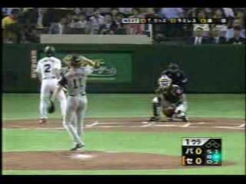 2007ガリバーオールスターゲーム 第1戦 オール･パダルビッシュ（北海道日本ハム）一回表のピッチング