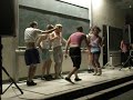 The yes dance performed by lambda chi reno for greek week.