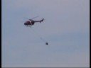 Bambi Bucket Fire Fighting w helicopter